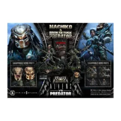 Prime 1 Studio - Aliens vs. Predator (Comic) - Machiko & Broken Tusk DX Bonus Version Ultimate Premium Masterline Series 1/4