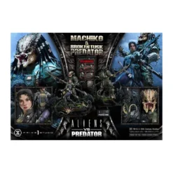 Prime 1 Studio - Aliens vs. Predator (Comic) - Machiko & Broken Tusk Ultimate Premium Masterline Series 1/4