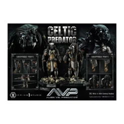 Prime 1 Studio - Alien vs. Predator - Celtic Predator Bonus Ver. Museum Masterline Series 1/3
