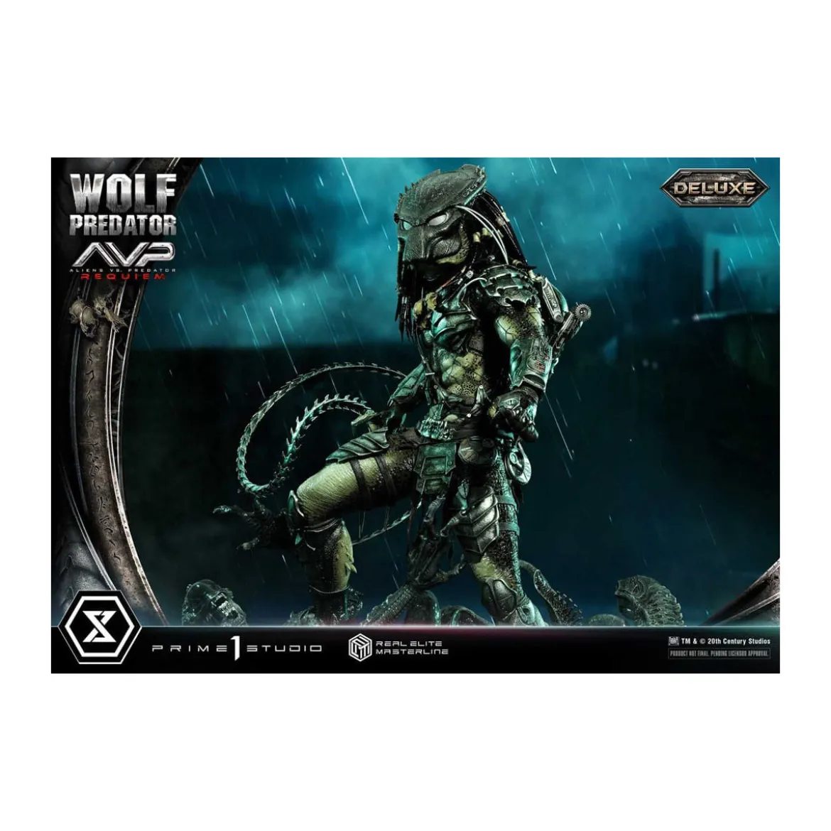 Prime 1 Studio - Alien vs. Predator Requiem - Wolf Predator Deluxe Bonus Ver. Real Elite Masterline Series 1/3