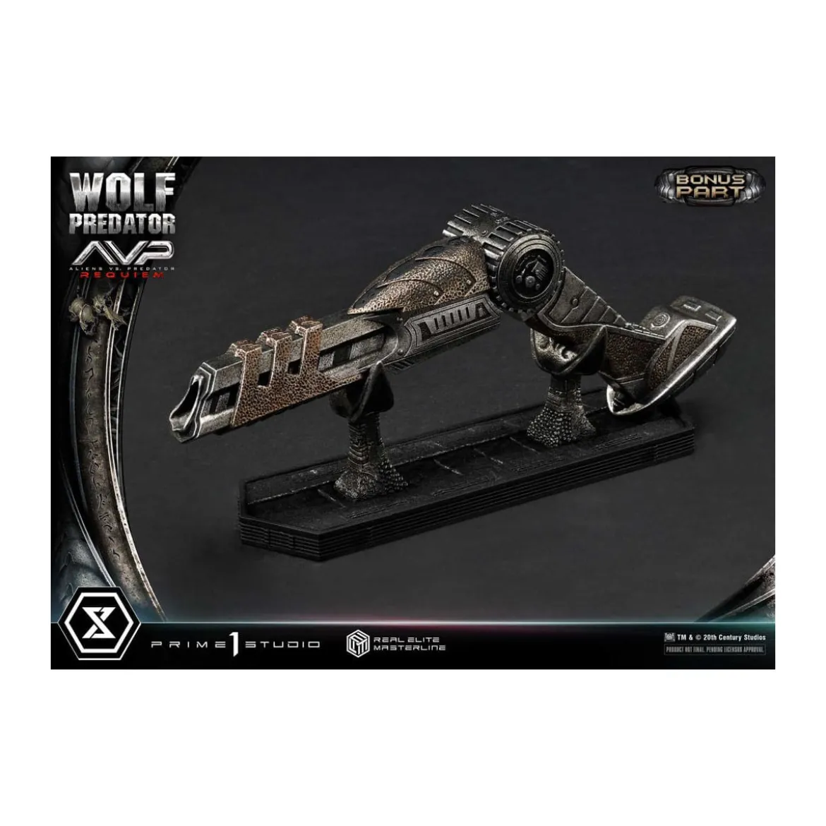 Prime 1 Studio - Alien vs. Predator Requiem - Wolf Predator Deluxe Bonus Ver. Real Elite Masterline Series 1/3