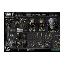 Prime 1 Studio - Alien vs. Predator Requiem - Wolf Predator Deluxe Bonus Ver. Real Elite Masterline Series 1/3