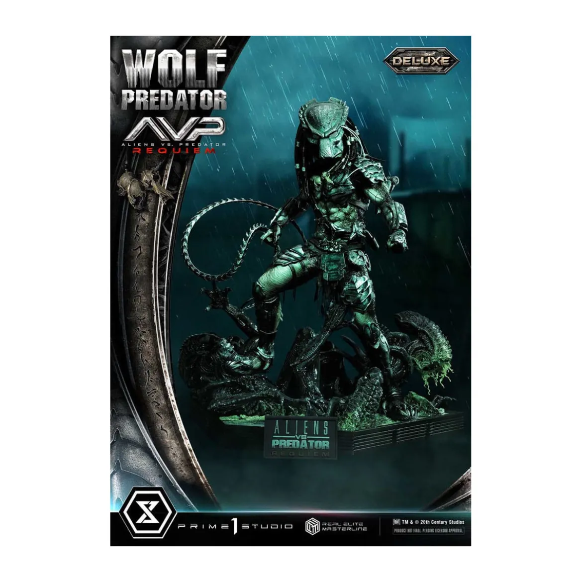 Prime 1 Studio - Alien vs. Predator Requiem - Wolf Predator Deluxe Bonus Ver. Real Elite Masterline Series 1/3