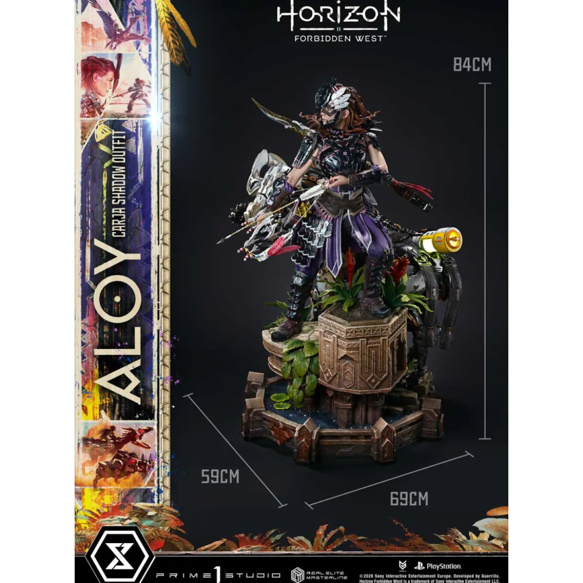 Prime 1 Studio - Aloy Carja Shadow Outfit - Horizon Forbidden West Real Elite Masterline 1/3