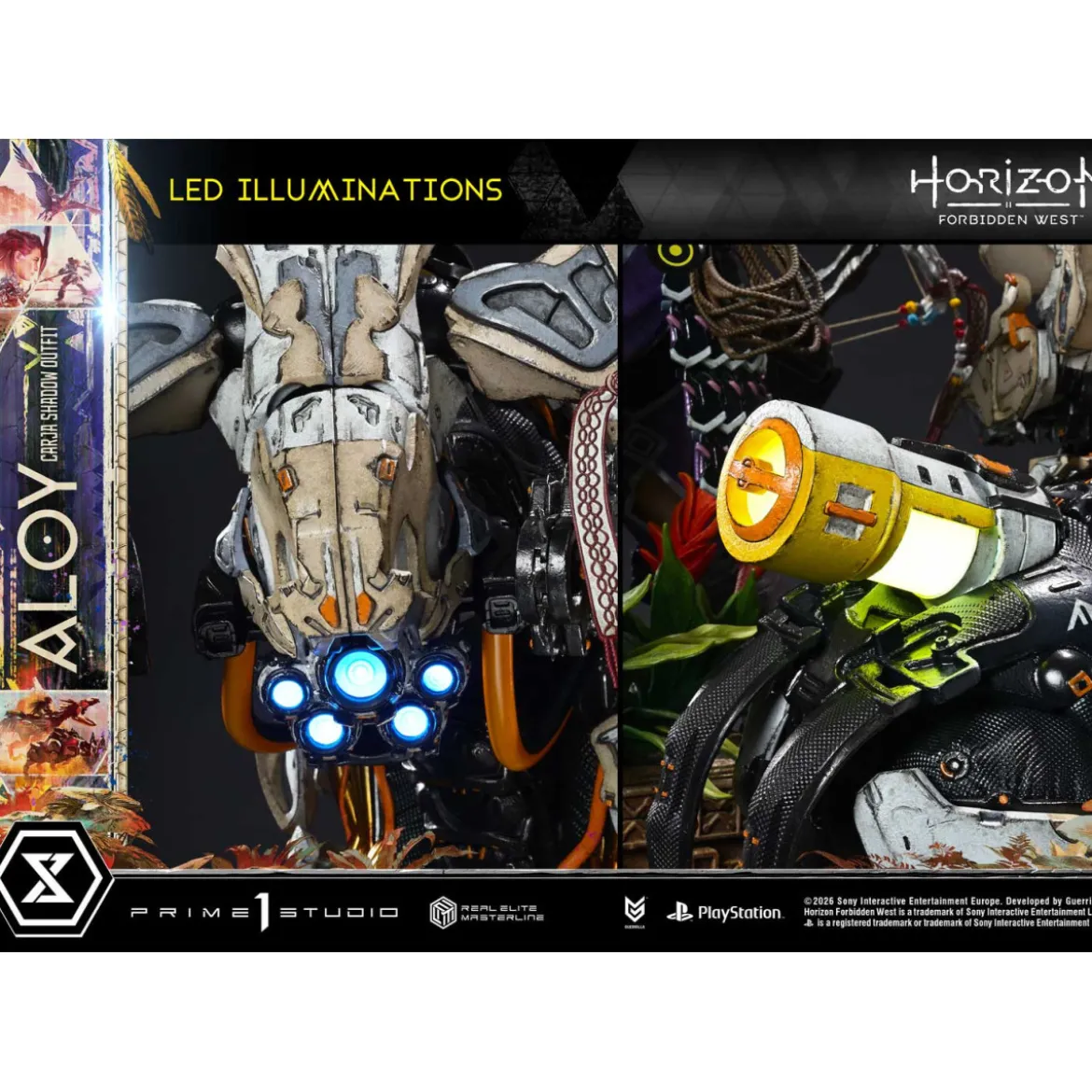 Prime 1 Studio - Aloy Carja Shadow Outfit - Horizon Forbidden West Real Elite Masterline 1/3