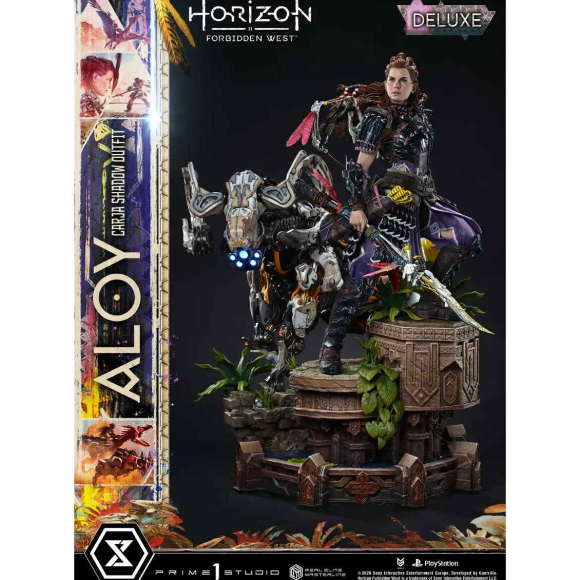 Prime 1 Studio - Aloy Carja Shadow Outfit DX Bonus Version - Horizon Forbidden West Real Elite Masterline 1/3