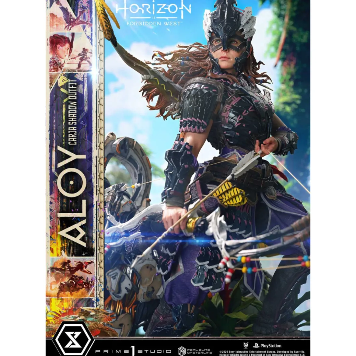 Prime 1 Studio - Aloy Carja Shadow Outfit DX Bonus Version - Horizon Forbidden West Real Elite Masterline 1/3