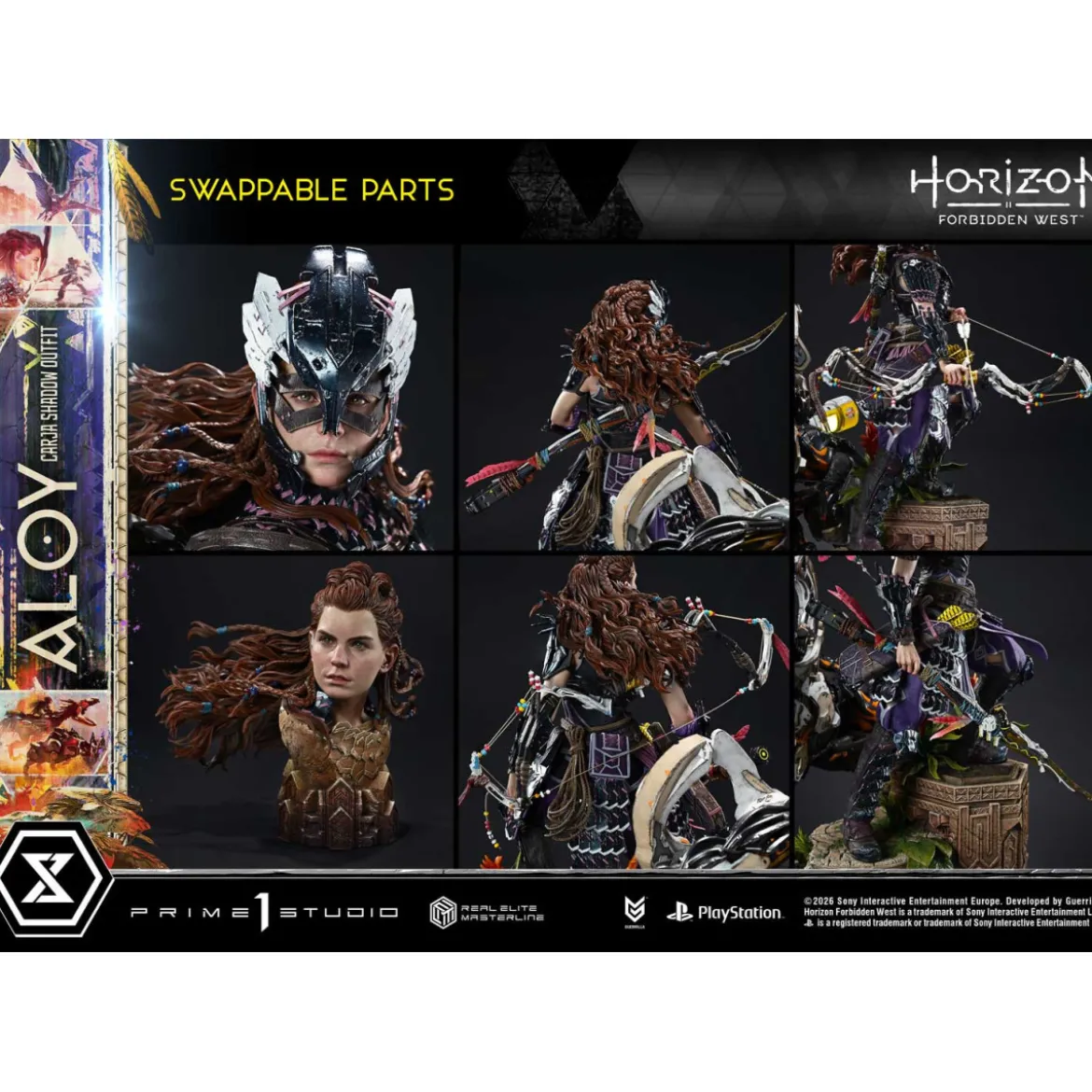 Prime 1 Studio - Aloy Carja Shadow Outfit DX Bonus Version - Horizon Forbidden West Real Elite Masterline 1/3
