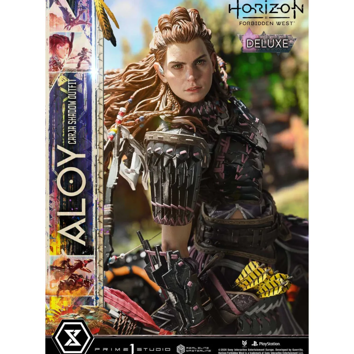 Prime 1 Studio - Aloy Carja Shadow Outfit DX Bonus Version - Horizon Forbidden West Real Elite Masterline 1/3