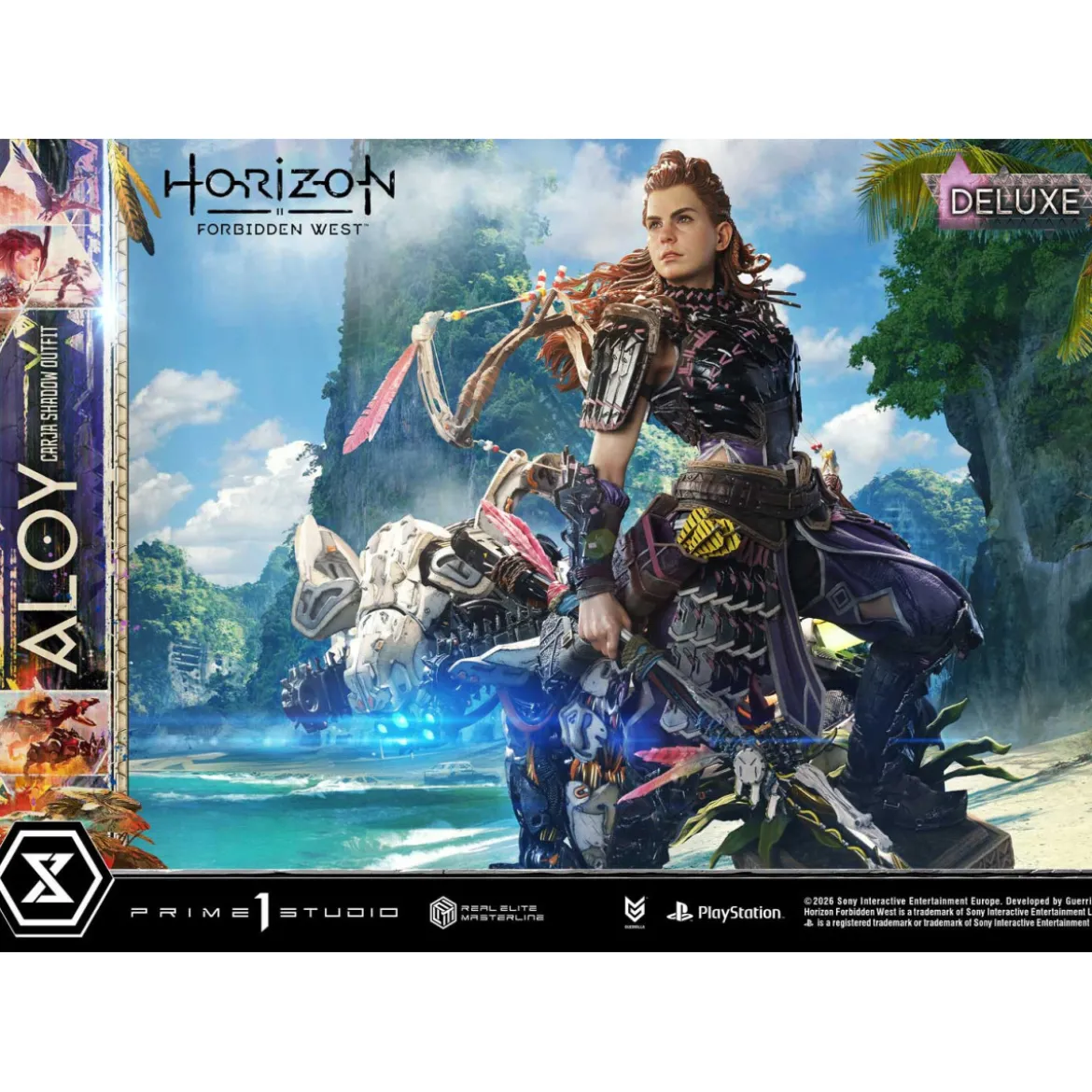 Prime 1 Studio - Aloy Carja Shadow Outfit DX Bonus Version - Horizon Forbidden West Real Elite Masterline 1/3