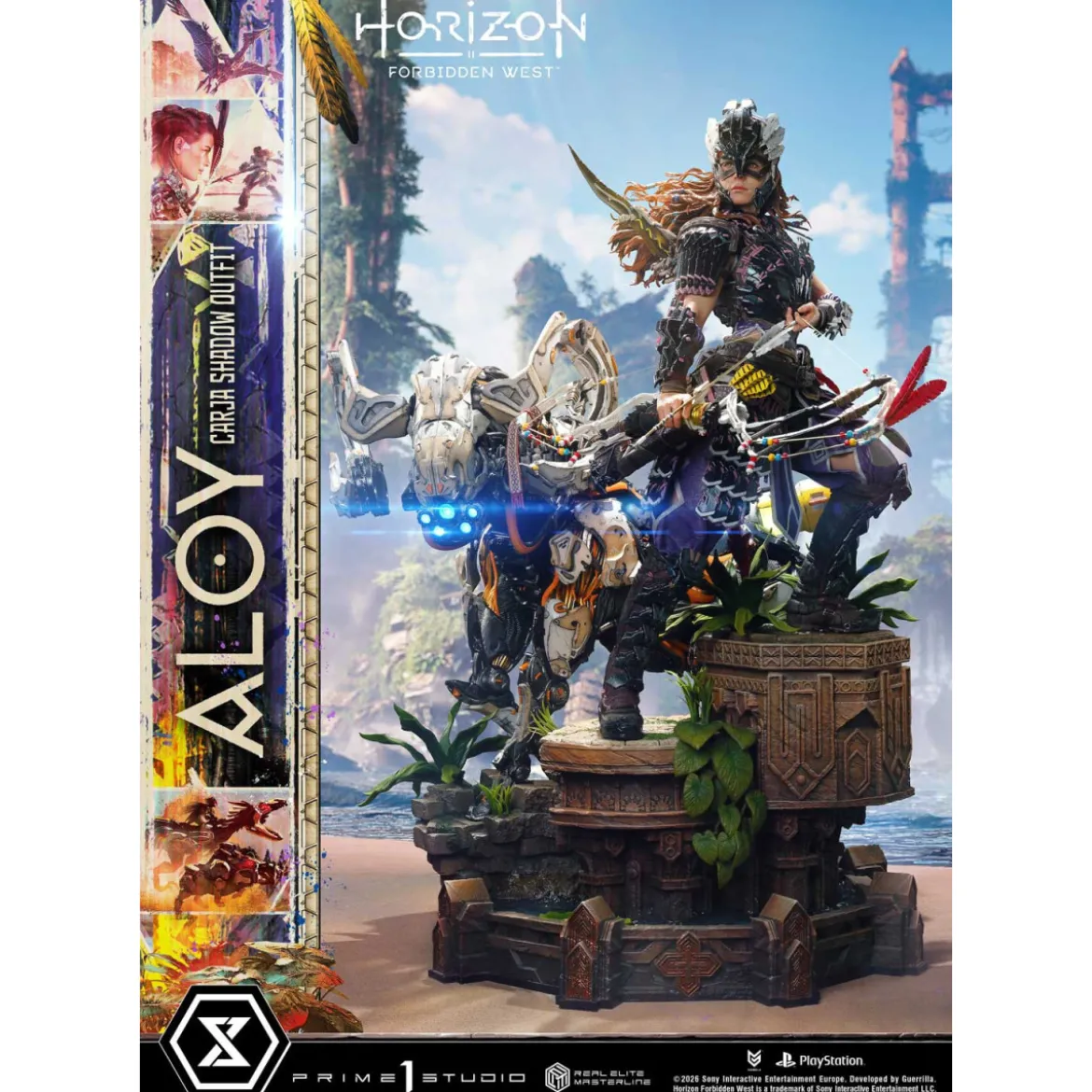 Prime 1 Studio - Aloy Carja Shadow Outfit DX Bonus Version - Horizon Forbidden West Real Elite Masterline 1/3