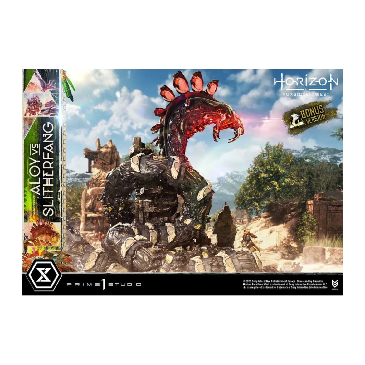 Prime 1 Studio - Aloy vs. The Slitherfang Bonus Version - Horizon Forbidden West Ultimate Diorama Masterline Series