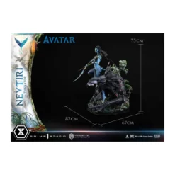 Prime 1 Studio - Avatar - Neytiri & Thanator Deluxe Bonus Version Real Elite Masterline Series 1/4