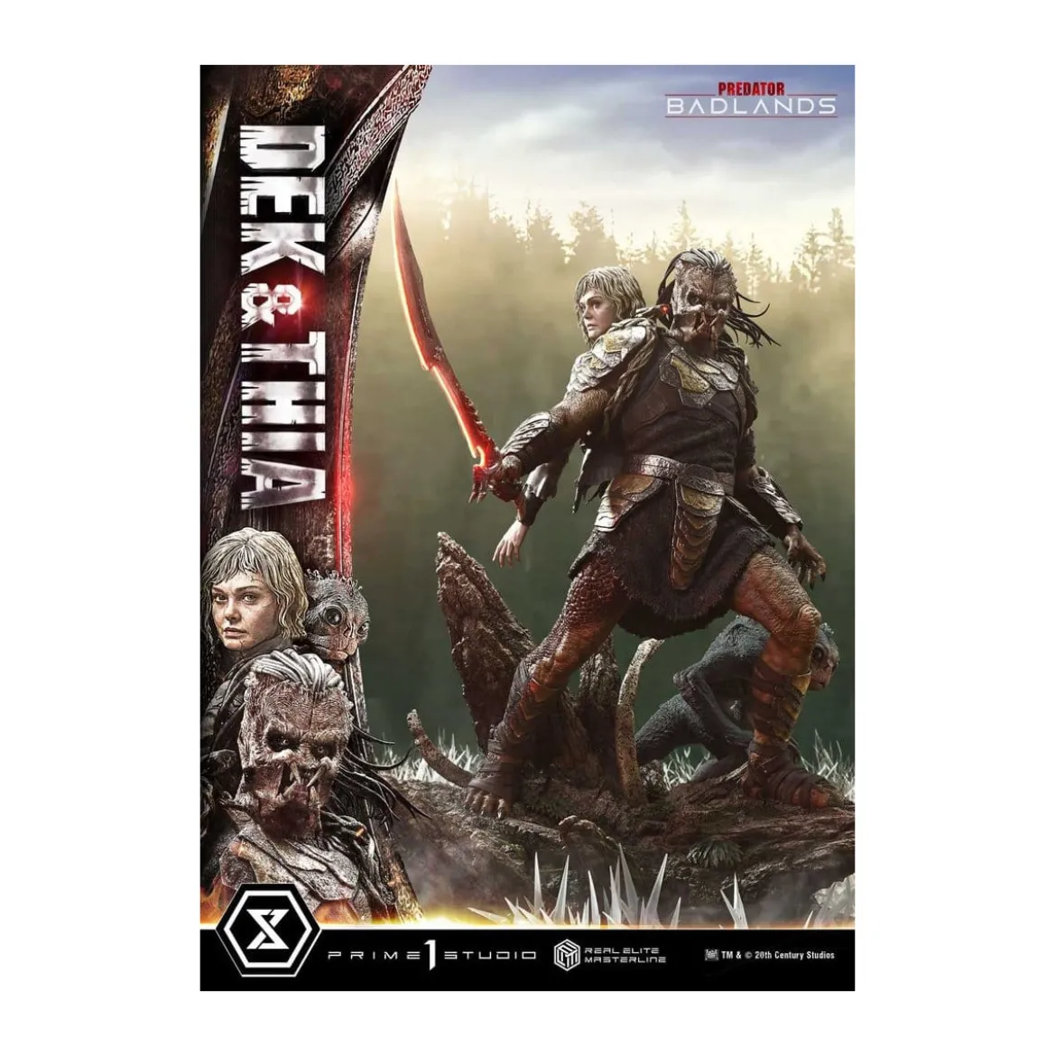 Prime 1 Studio - Badlands Dek & Thia DX Bonus Version - Real Elite Masterline Series 1/3