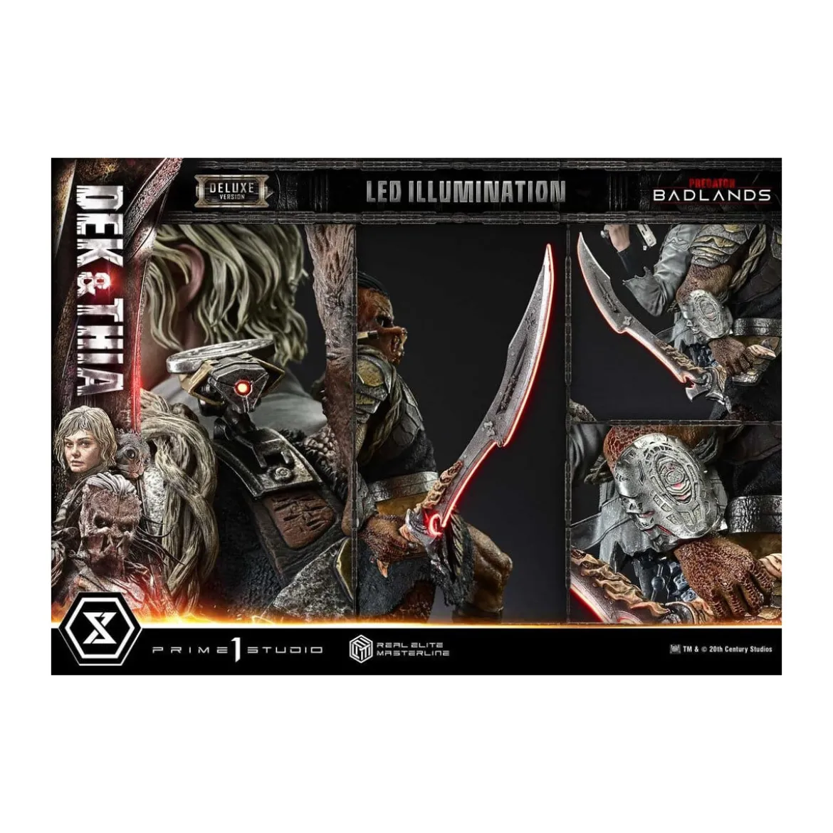 Prime 1 Studio - Badlands Dek & Thia DX Bonus Version - Real Elite Masterline Series 1/3