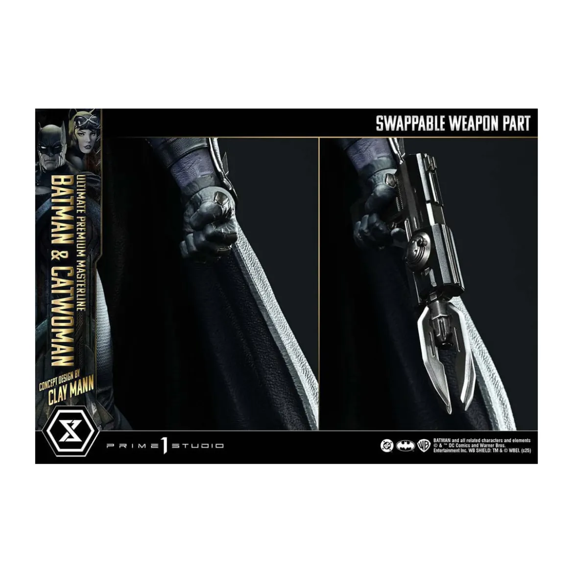Prime 1 Studio - Batman & Catwoman (Concept Design by Clay Mann) - Ultimate Premium Masterline Series 1/4