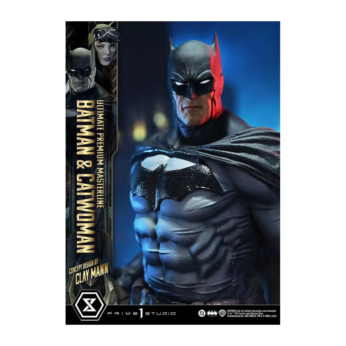 Prime 1 Studio - Batman & Catwoman (Concept Design by Clay Mann) - Ultimate Premium Masterline Series 1/4