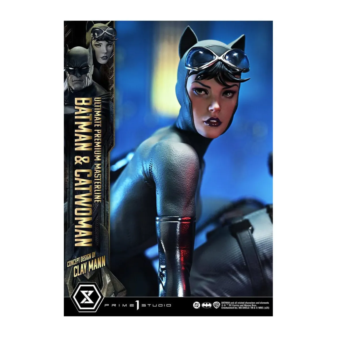 Prime 1 Studio - Batman & Catwoman (Concept Design by Clay Mann) - Ultimate Premium Masterline Series 1/4