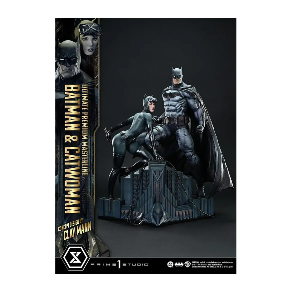 Prime 1 Studio - Batman & Catwoman (Concept Design by Clay Mann) - Ultimate Premium Masterline Series 1/4