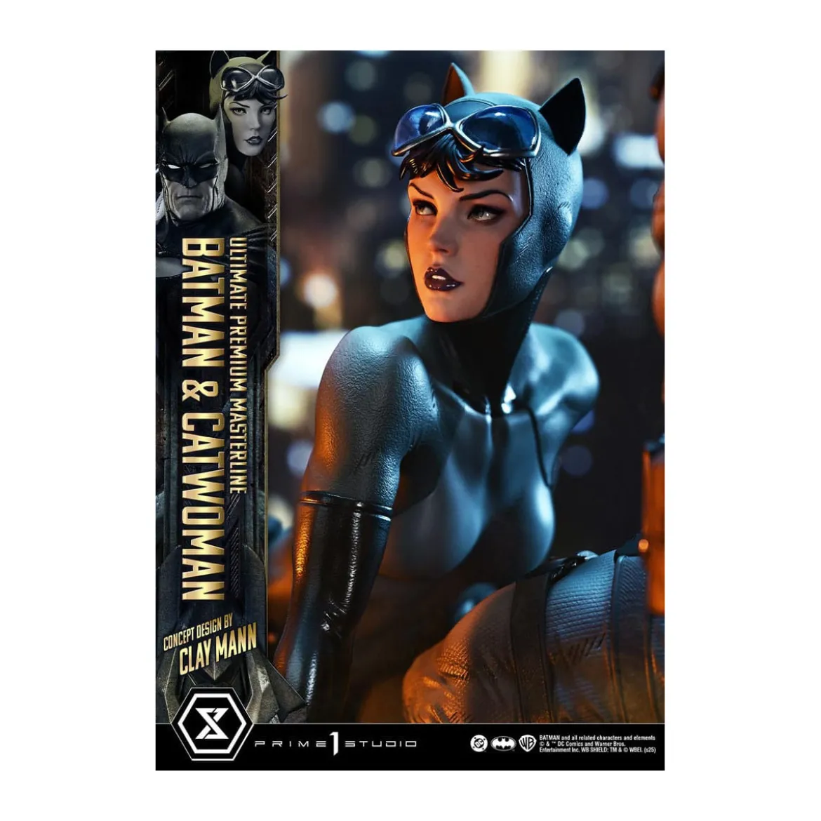 Prime 1 Studio - Batman & Catwoman (Concept Design by Clay Mann) - Ultimate Premium Masterline Series 1/4