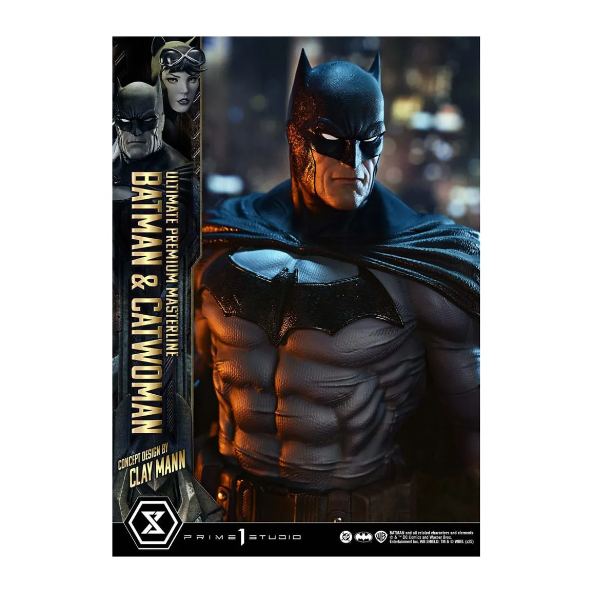Prime 1 Studio - Batman & Catwoman (Concept Design by Clay Mann) - Ultimate Premium Masterline Series 1/4