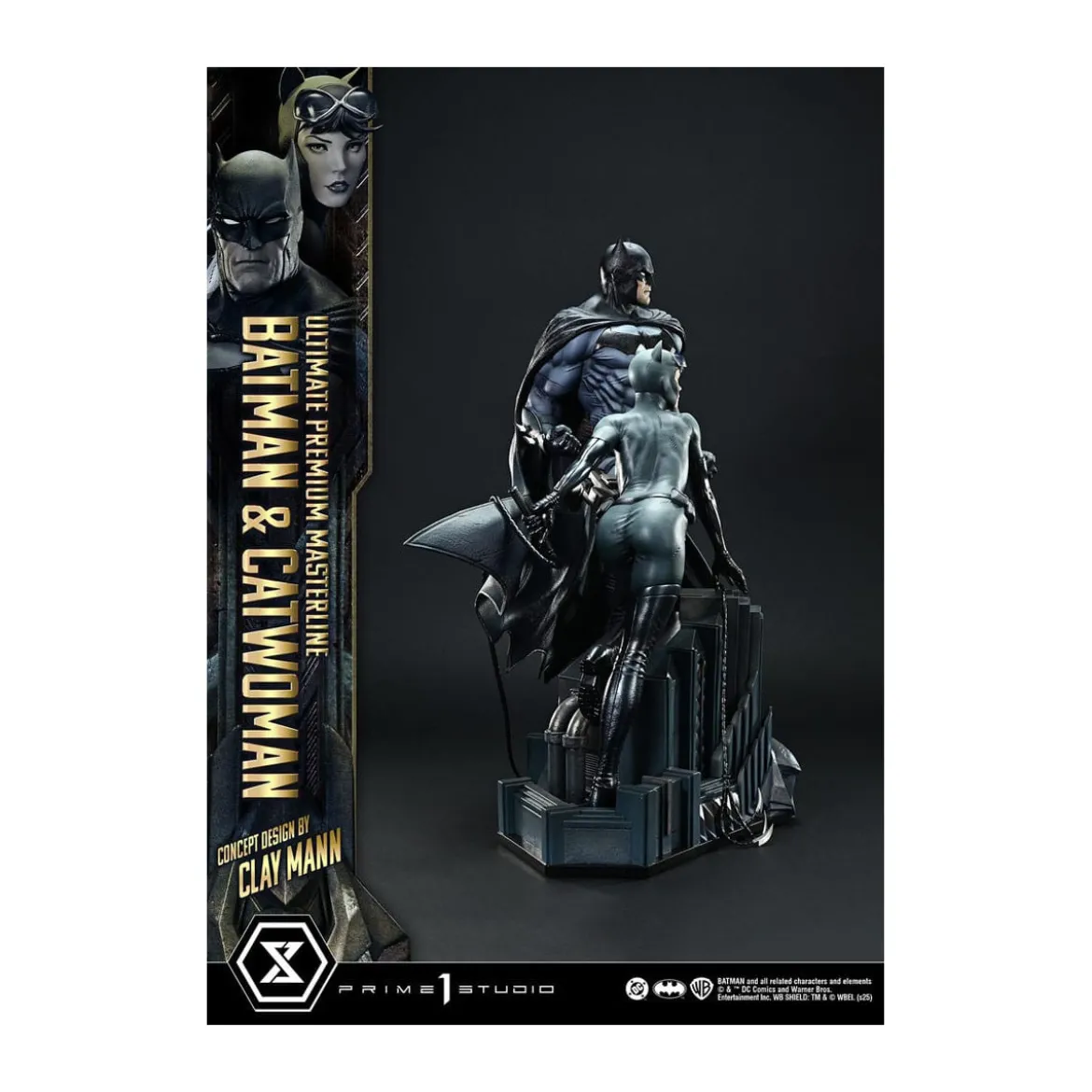 Prime 1 Studio - Batman & Catwoman (Concept Design by Clay Mann) - Ultimate Premium Masterline Series 1/4