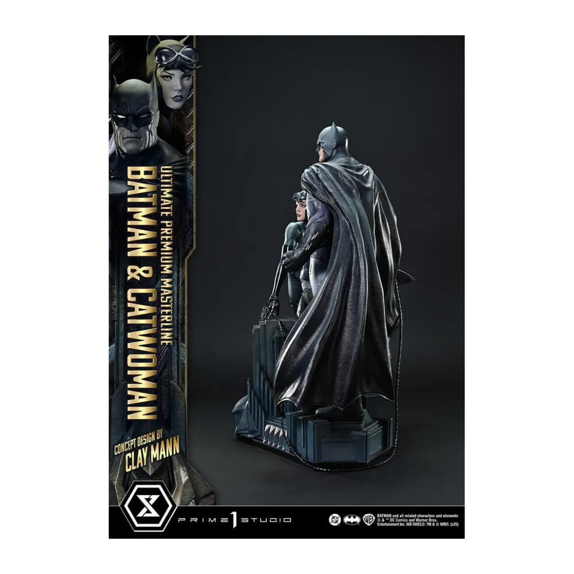 Prime 1 Studio - Batman & Catwoman (Concept Design by Clay Mann) - Ultimate Premium Masterline Series 1/4