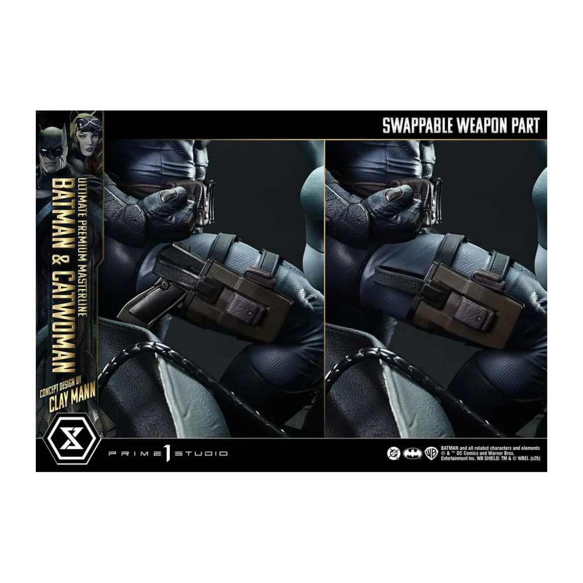 Prime 1 Studio - Batman & Catwoman (Concept Design by Clay Mann) - Ultimate Premium Masterline Series 1/4