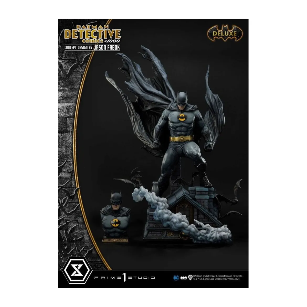 Prime 1 Studio - Batman Detective Comics 1000 Concept Design by Jason Fabok DX Bonus Ver