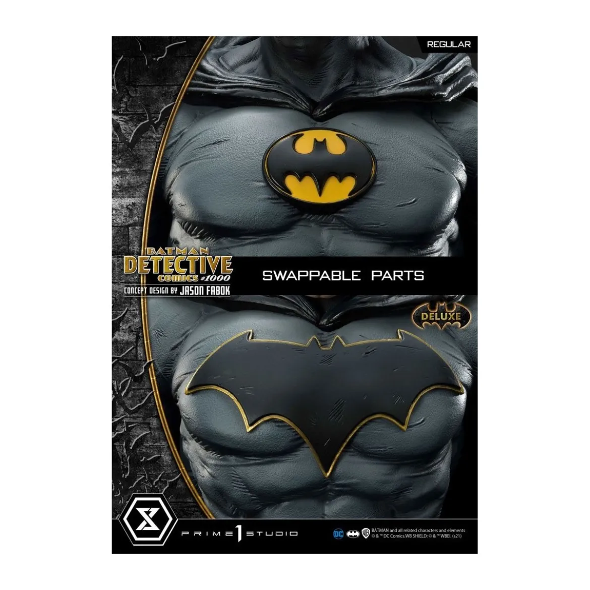 Prime 1 Studio - Batman Detective Comics 1000 Concept Design by Jason Fabok DX Bonus Ver
