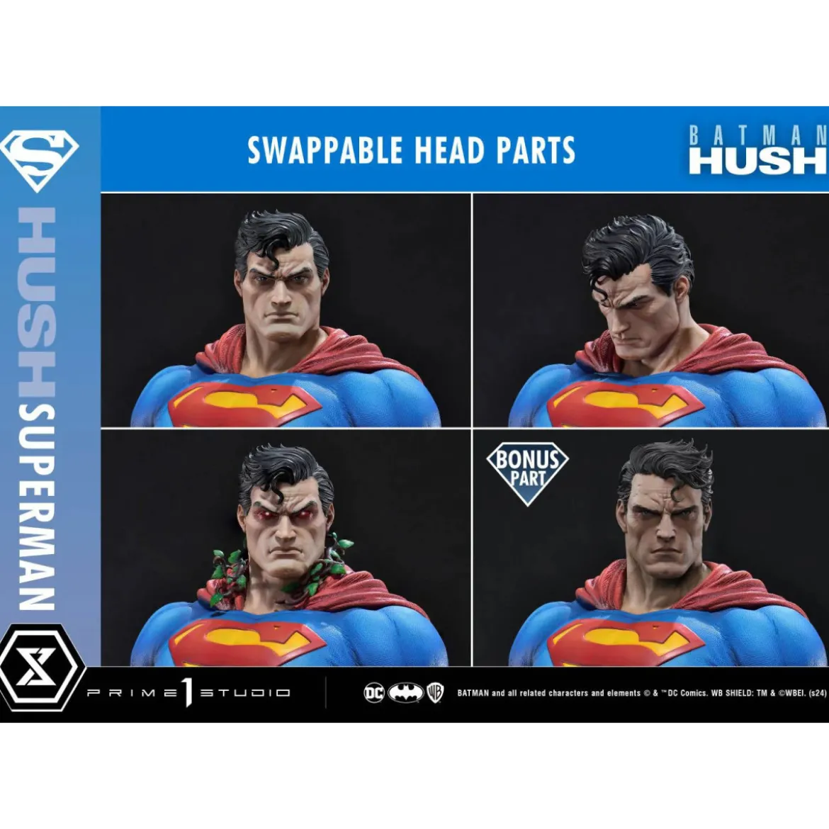Prime 1 Studio - Batman: Hush (Comic) Superman Bonus Version Premium Masterline Series 1/4
