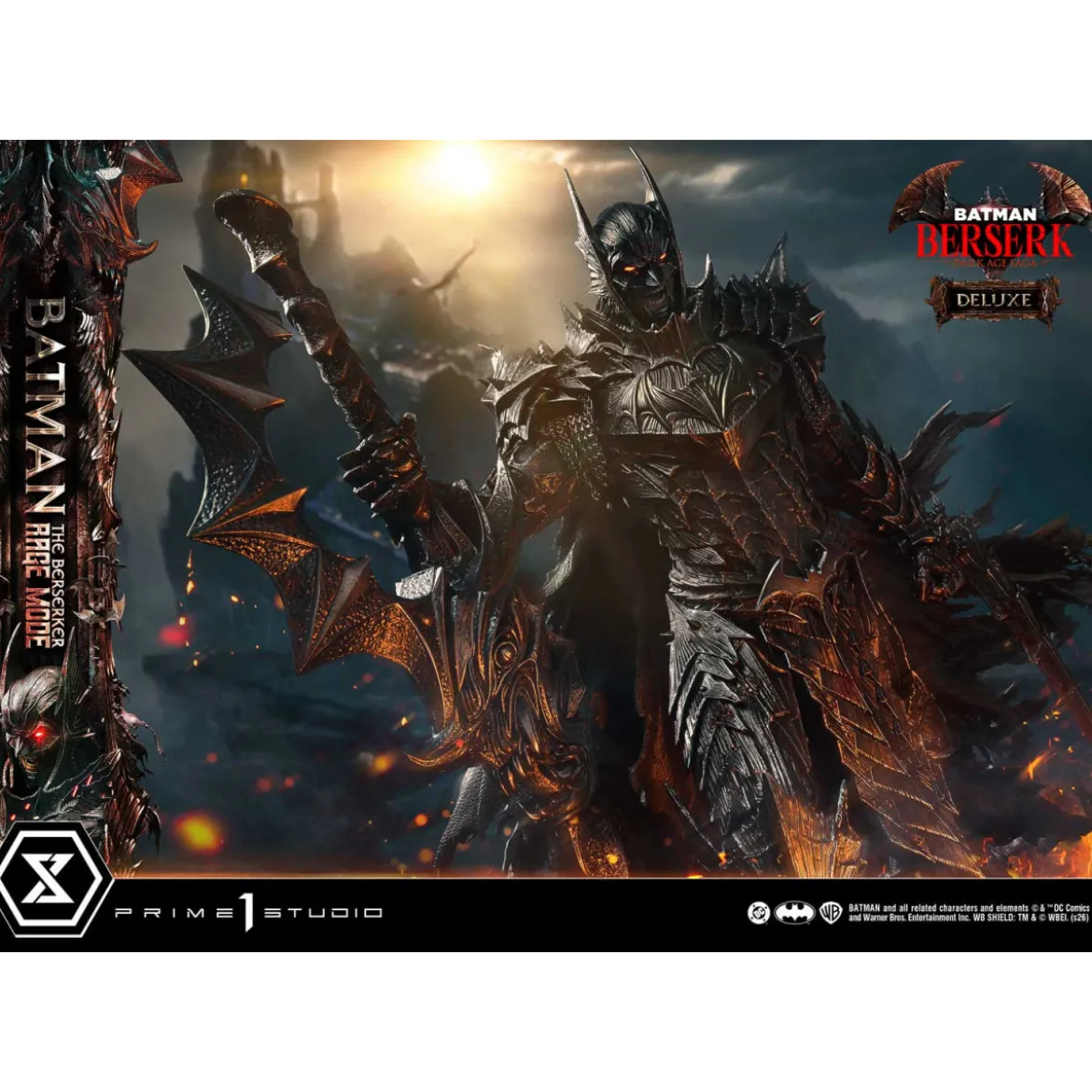 Prime 1 Studio - Batman: The Berserker Rage Mode DX Bonus Version Ultimate Premium Masterline Series 1/4