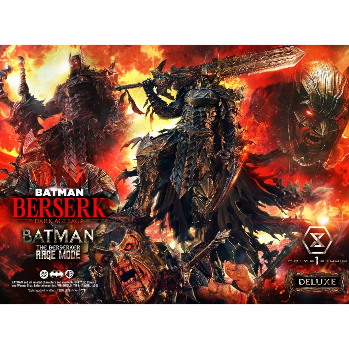 Prime 1 Studio - Batman: The Berserker Rage Mode DX Bonus Version Ultimate Premium Masterline Series 1/4