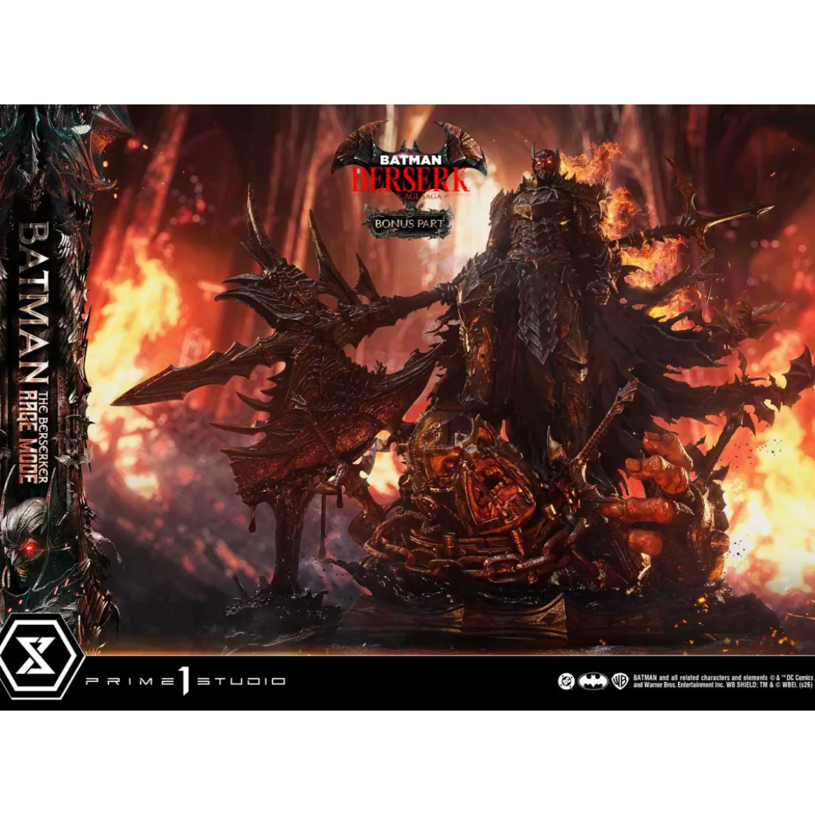 Prime 1 Studio - Batman: The Berserker Rage Mode DX Bonus Version Ultimate Premium Masterline Series 1/4