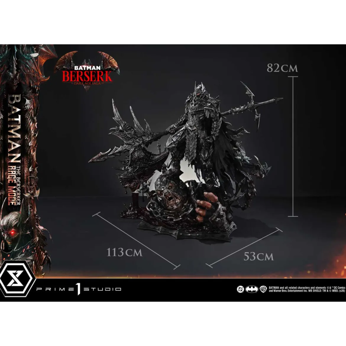 Prime 1 Studio - Batman: The Berserker Rage Mode DX Bonus Version Ultimate Premium Masterline Series 1/4
