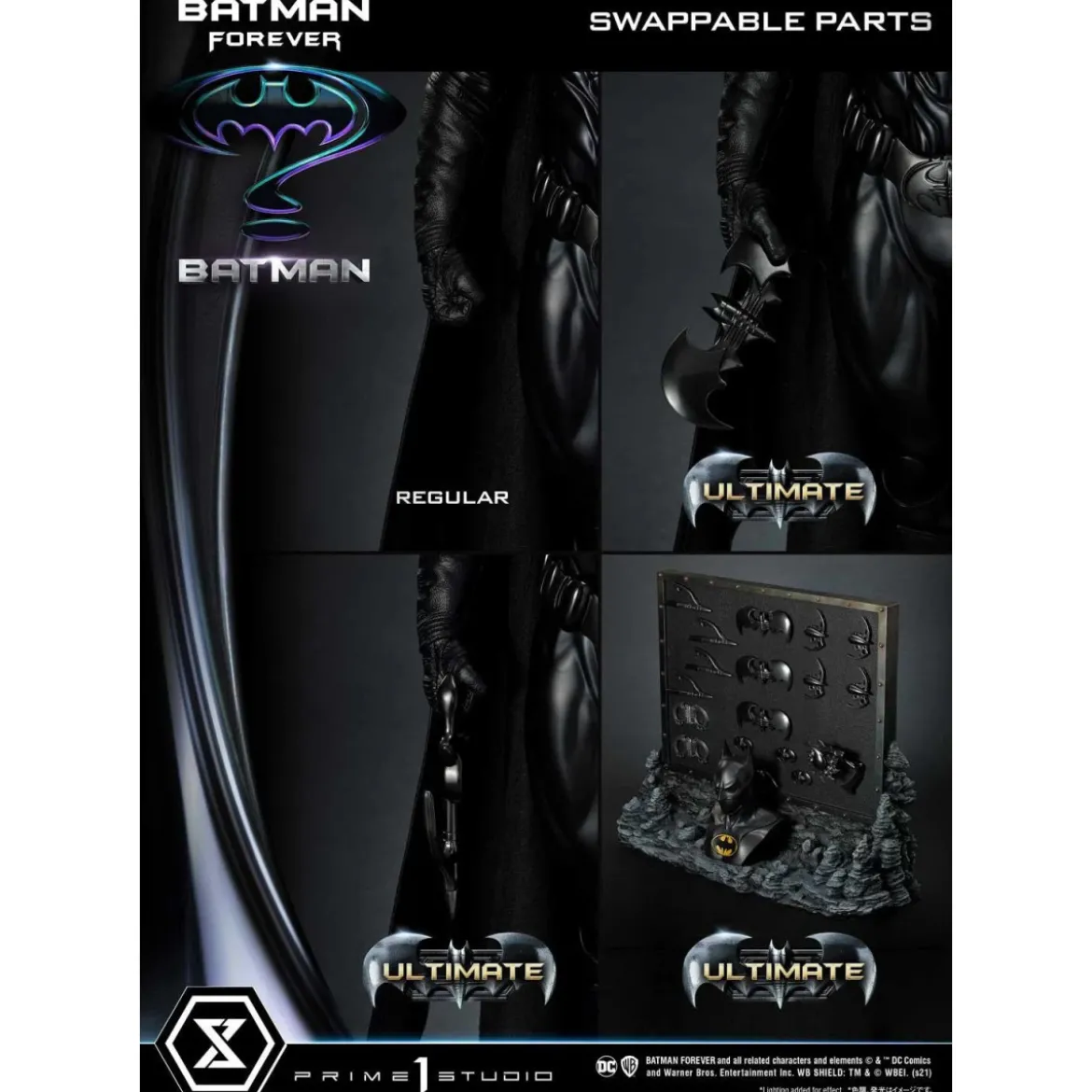 Prime 1 Studio - Batman Ultimate Bonus Version - Batman Forever Museum Masterline Series 1/3