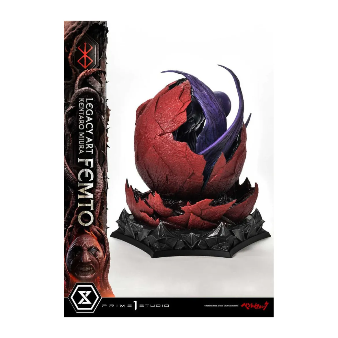 Prime 1 Studio Berserk - Kentaro Miura Legacy Art Berserker FEMTO Bonus Version 1/6 Scale Statue