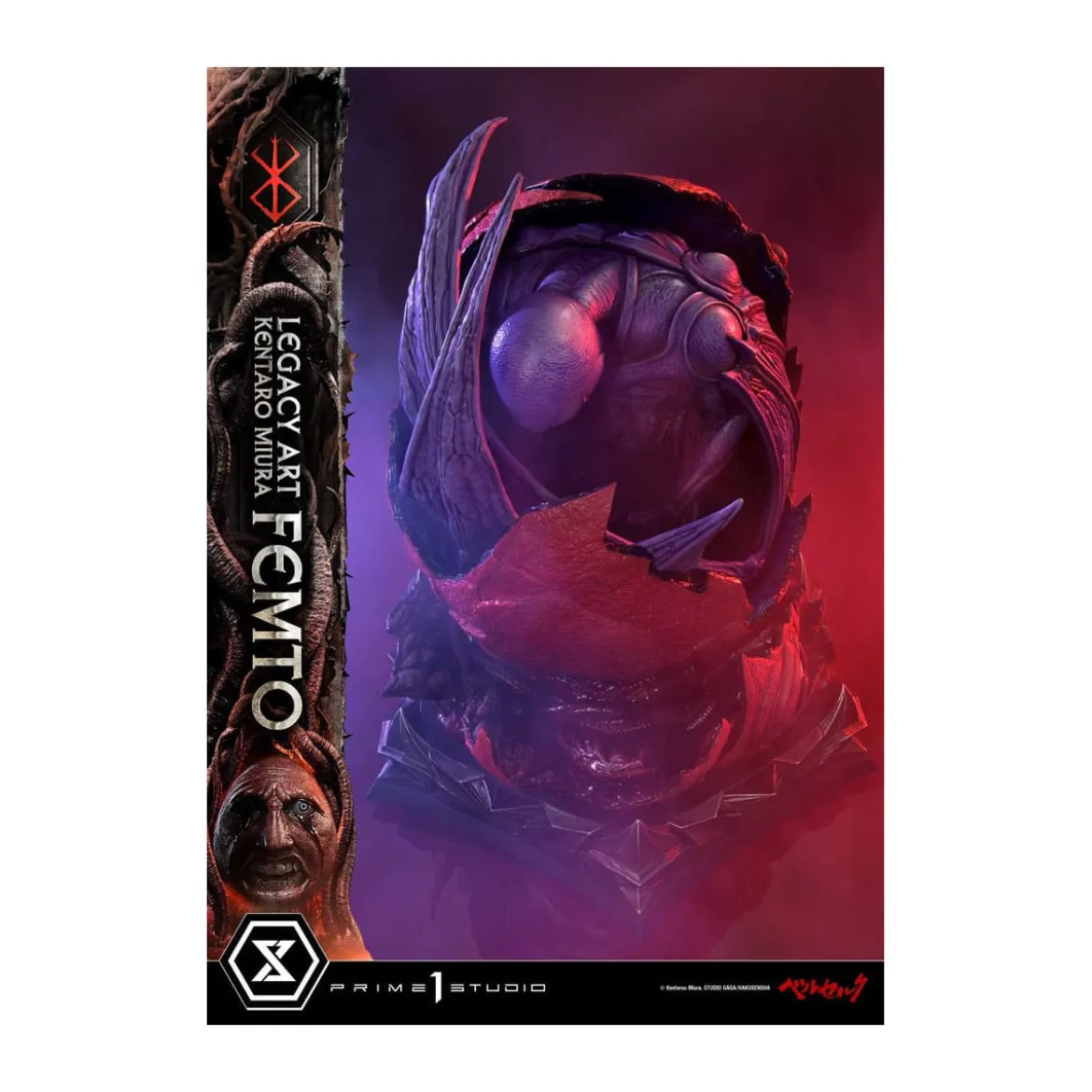 Prime 1 Studio Berserk - Kentaro Miura Legacy Art Berserker FEMTO Bonus Version 1/6 Scale Statue
