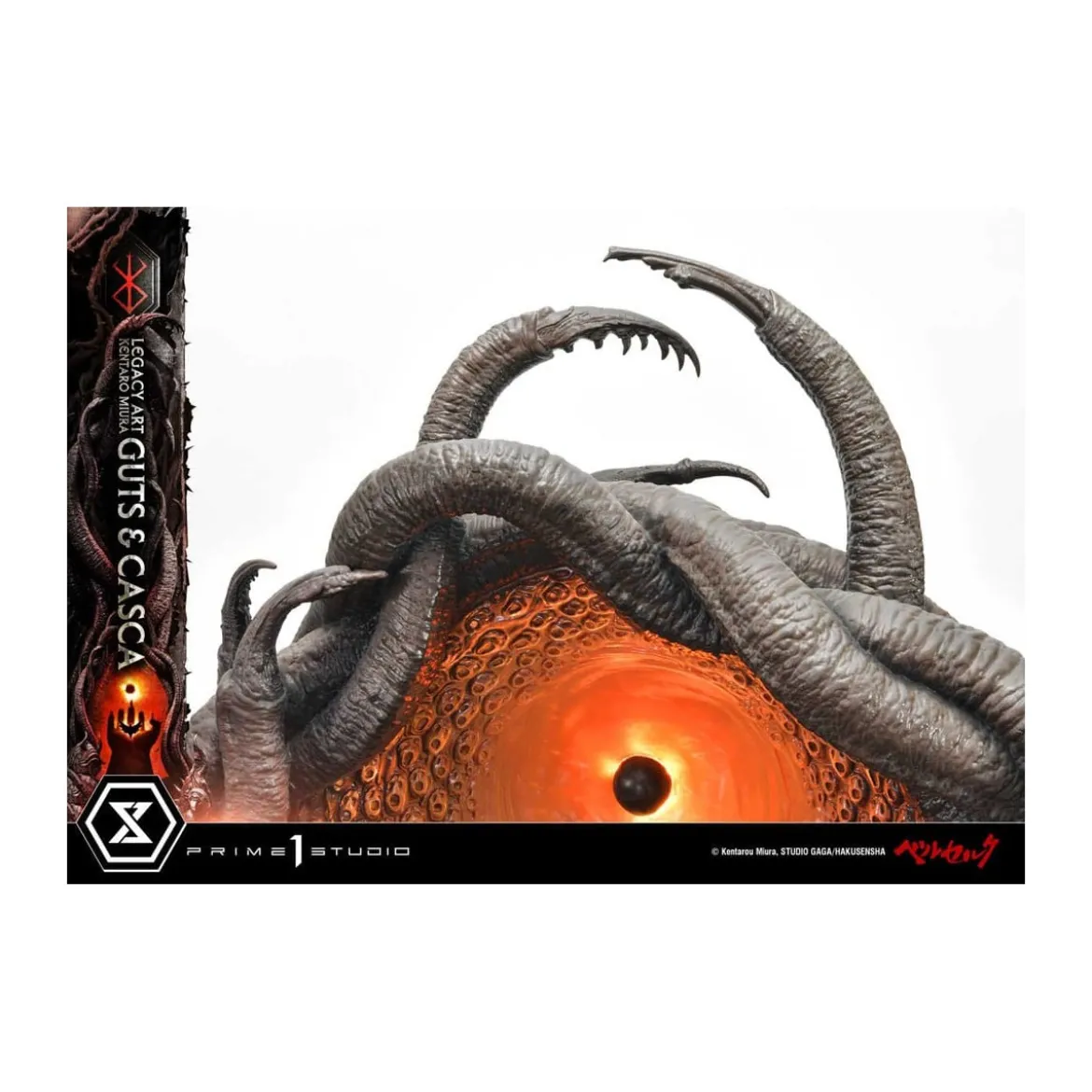 Prime 1 Studio Berserk - Kentaro Miura Legacy Art Berserker GUTS & CASCA 1/6 Scale Statue