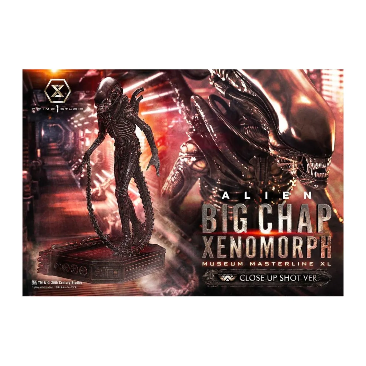 Prime 1 Studio - Big Chap Xenomorph Close Up Shot Ver. - Alien (1979) Museum Masterline XL 1/3