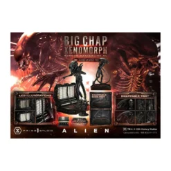 Prime 1 Studio - Big Chap Xenomorph Close Up Shot Ver. DX Bonus Version - Alien (1979) Museum Masterline XL 1/3