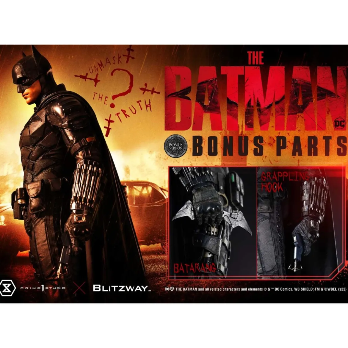 Prime 1 Studio/Blitzway - THE BATMAN Bonus Version 1/3