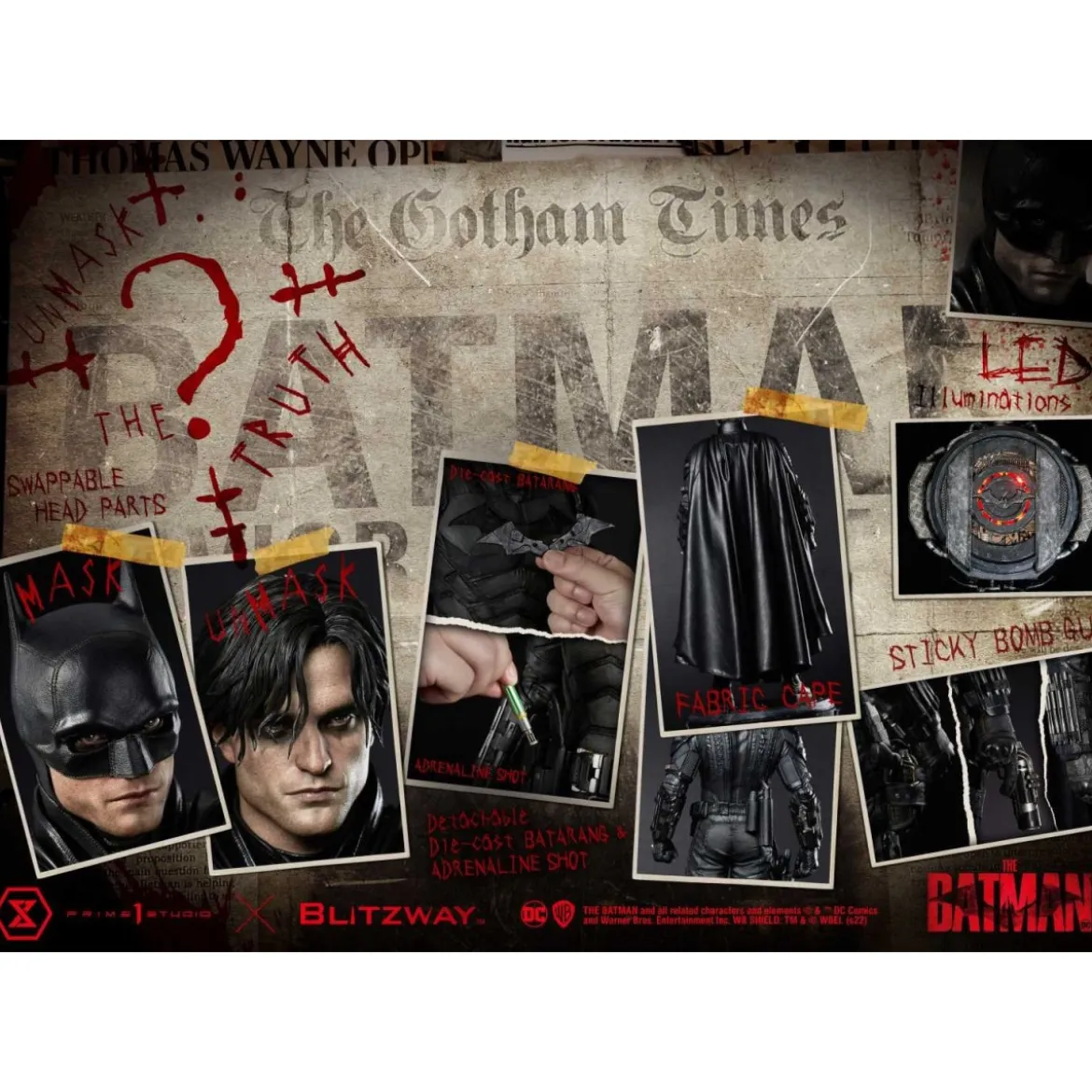 Prime 1 Studio/Blitzway - THE BATMAN Bonus Version 1/3