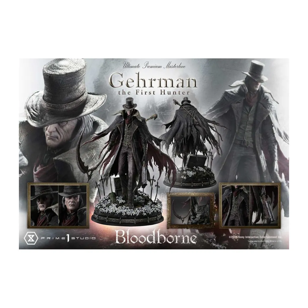 Prime 1 Studio - Bloodborne - Gehrman Bonus Version Ultimate Premium Masterline Series 1/4