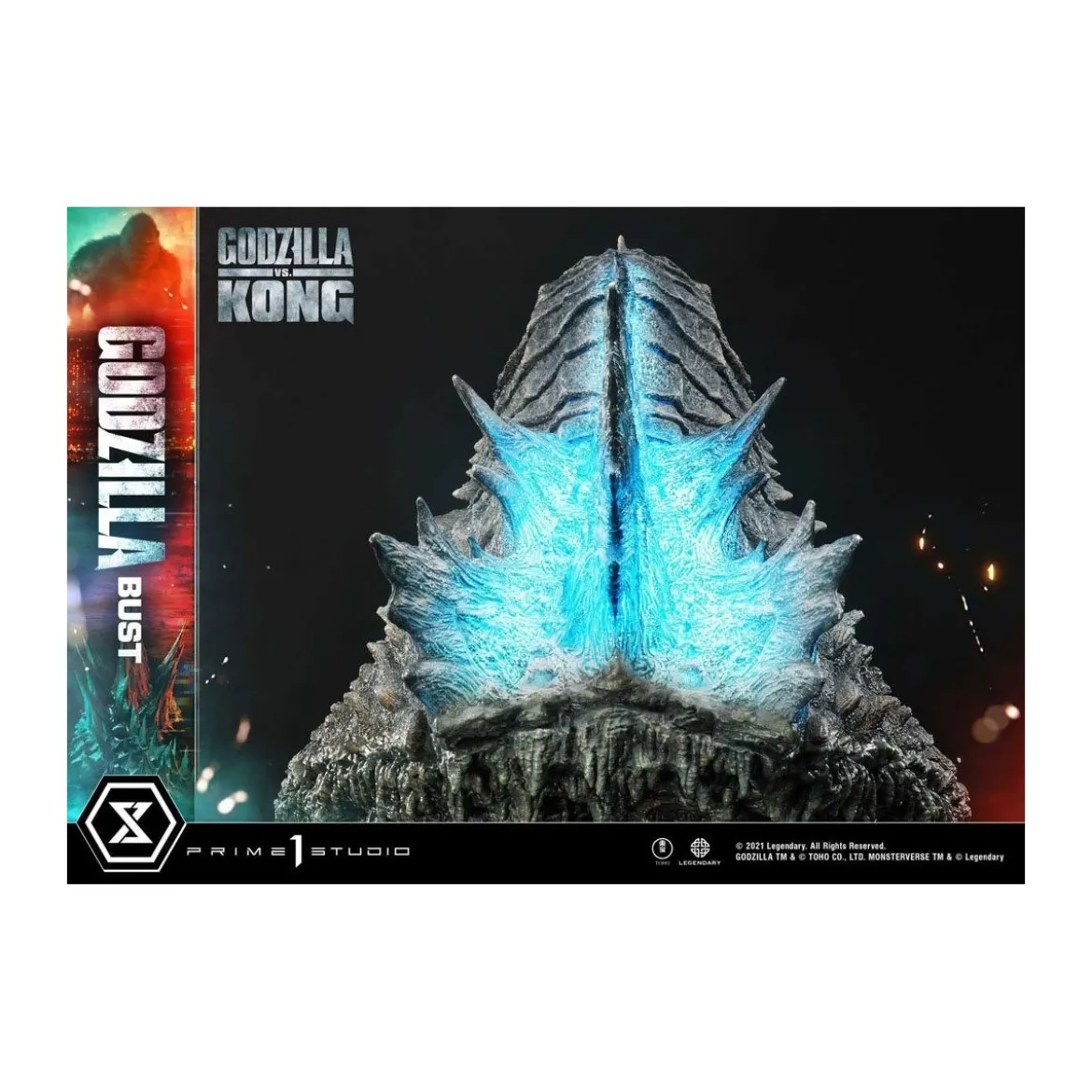 Prime 1 Studio - Buste Godzilla - Godzilla vs Kong Bonus Version