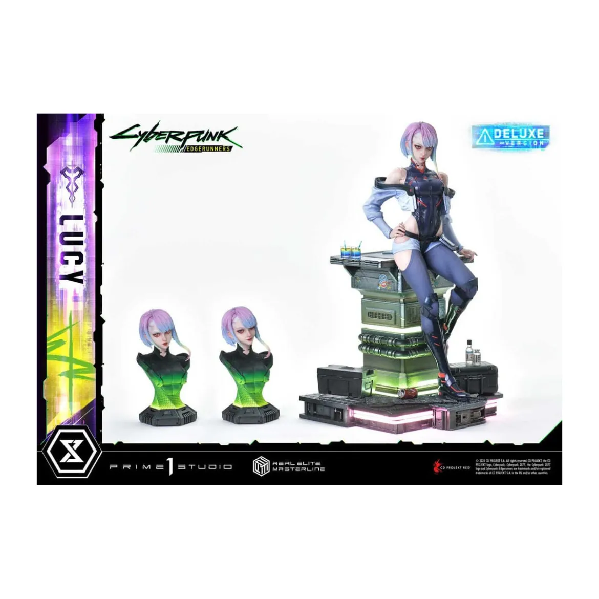 Prime 1 Studio - Cyberpunk: Edgerunners - Lucy Deluxe Bonus Version Real Elite Masterline Series 1/4