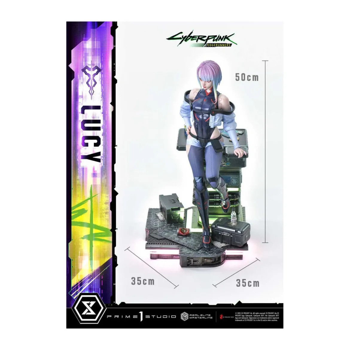 Prime 1 Studio - Cyberpunk: Edgerunners - Lucy Deluxe Bonus Version Real Elite Masterline Series 1/4