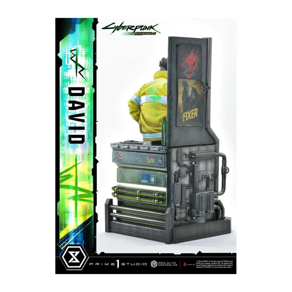 Prime 1 Studio - Cyberpunk: Edgerunners - David Deluxe Bonus Version Real Elite Masterline Series 1/4