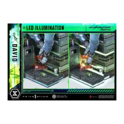 Prime 1 Studio - Cyberpunk: Edgerunners - David Deluxe Bonus Version Real Elite Masterline Series 1/4