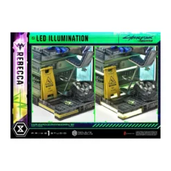 Prime 1 Studio - Cyberpunk: Edgerunners - Rebecca Deluxe Bonus Version Real Elite Masterline Series 1/4